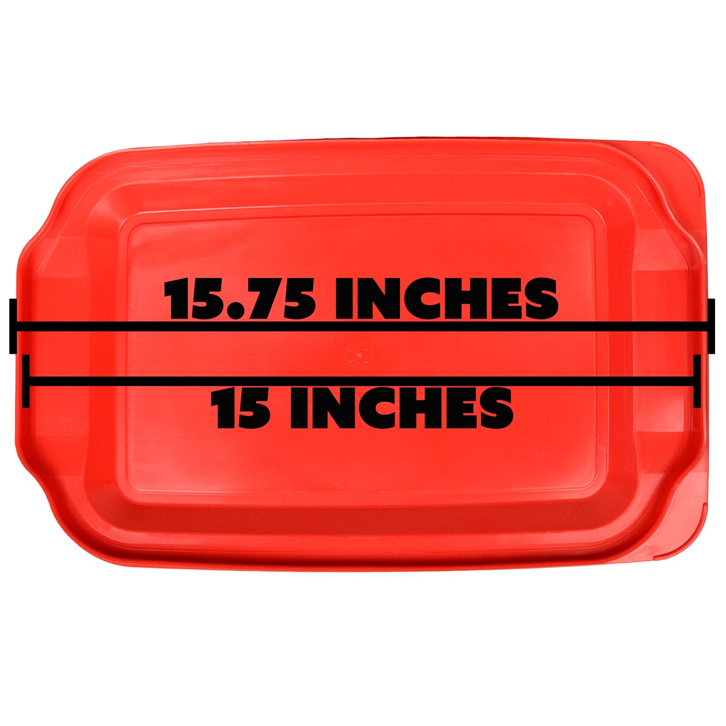 Pyrex 233-PC 3qt Red Food Storage Replacement Lid (2-Pack)