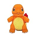 Pokemon Cuddly Charmander Plush - 8-Inch Soft Shaggy Plush with Authentic Details