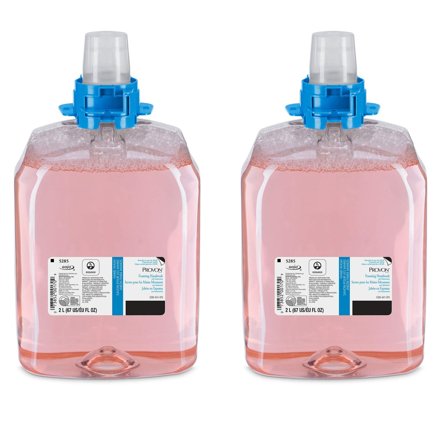 Foaming Handwash w/Moisturizers, Cranberry Scent, 2000 mL Refill, 2/Carton