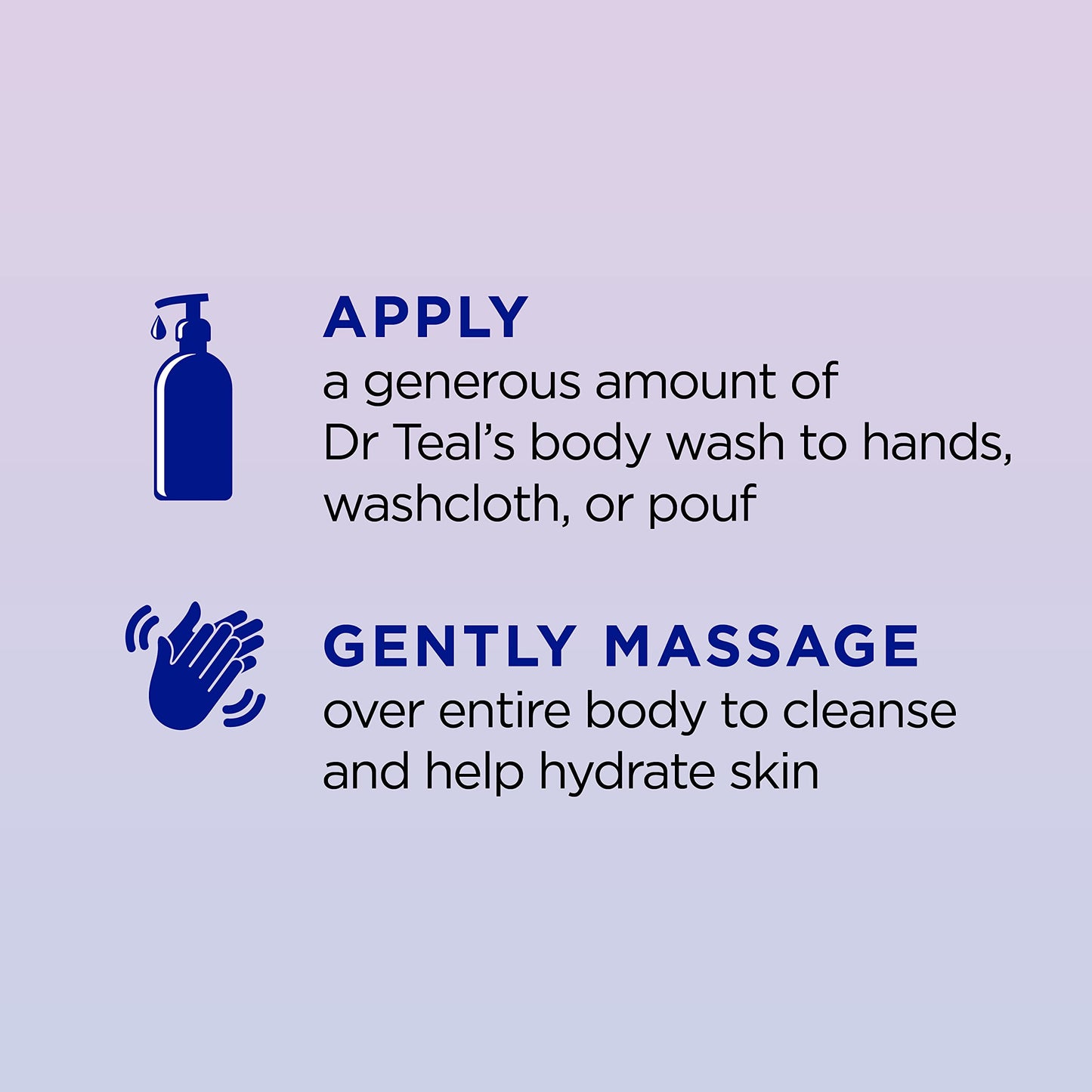 Dr Teal's Sleep Body Wash with Pure Epsom Salt, Melatonin, Lavender & Chamomile Essential Oil Blend, 24 fl oz (Pack of 2)