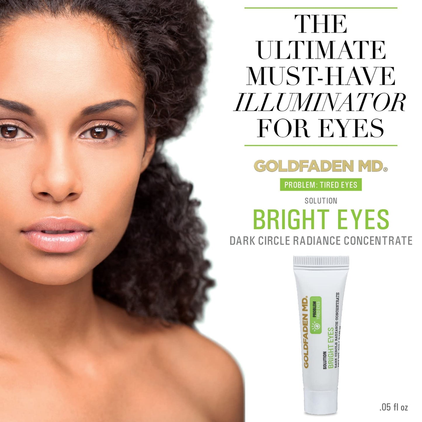 Bright Eyes Dark Circle Concentrate Brightening Eye Cream w/ Soy Peptide, Rice Bran Extract & Arnica | May Reduce Under Eye Darkness, Puffiness & Fine