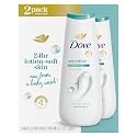 Dove Body Wash 2 Count Sensitive Skin Hypoallergenic and Sulfate Free Body Wash Effectively Washes Away Bacteria While Nourishing Your Skin 20 oz