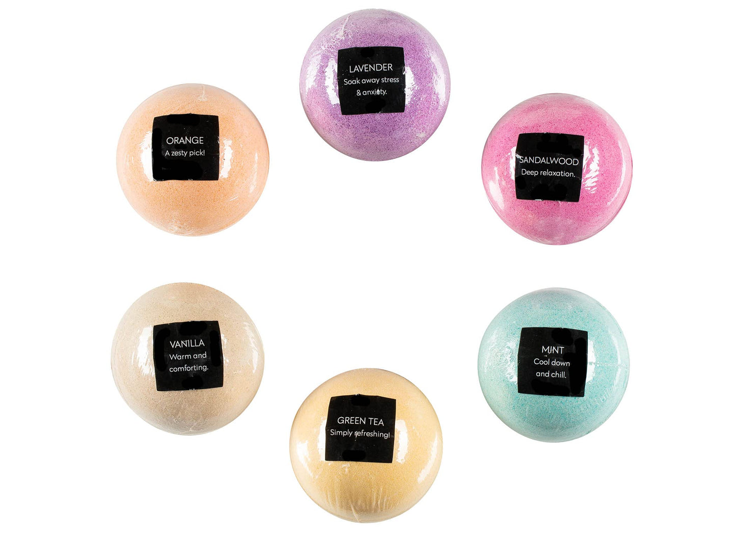 Sweet Dreams Aromatherapy Relaxing Bath Bomb Gift Set for Women - 6 Bomb Bath Fizzers at 4OZ or 113g per Bubble & Spa Bath Gifts