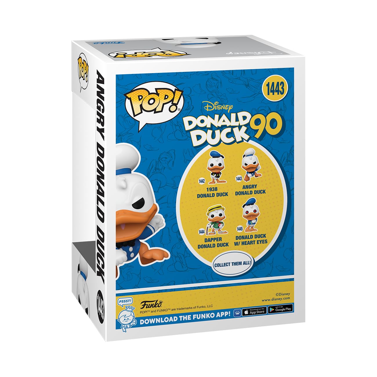 Funko Pop! Disney: Donald Duck 90th Anniversary - Angry Donald Duck