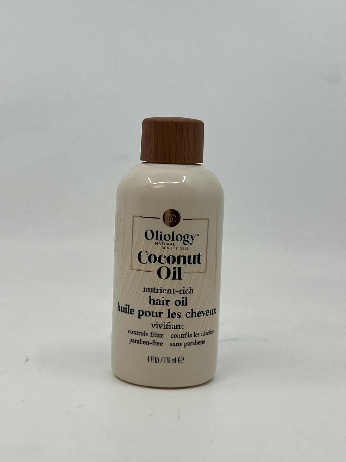 Oliology Coconut Hair Oil - Meds Split Ends, Controls Frizz, Hydrates & Softens - Lightweight Formula Helps Repair Distressed Hair from Heat Styling