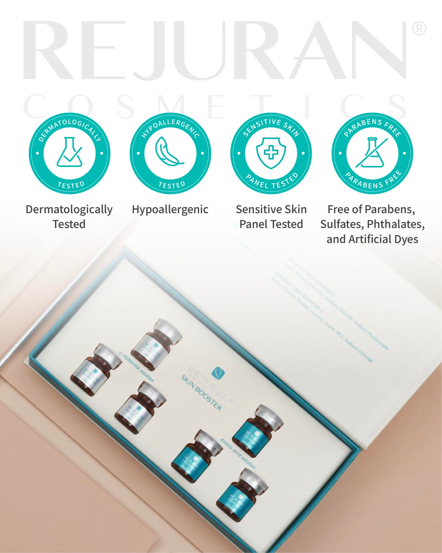 REJURAN® Advanced Calming & Soothing Cleanser, c-PDRN® - Gentle Gel Face Wash Suitable for Sensitive Skin, Effectively Retains Moisture (5.29 oz)