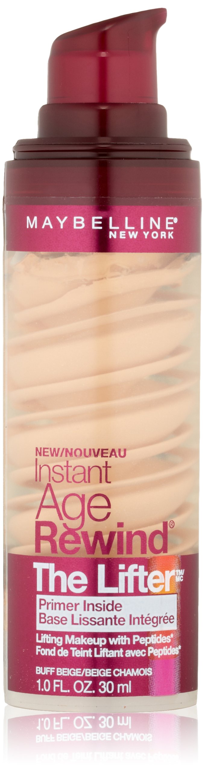 Maybelline New York Instant Age Rewind The Lifter Makeup, Buff Beige, 1 Fluid Ounce
