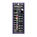 Dashing Diva Gloss Nail Strips - Deja Boo - UV Free, Chip Resistant, Long Lasting Gel Nail Stickers - 3-Piece Glow-In-The-Dark Manicure Set - Contains Beauty & Personal Care Dashing Diva