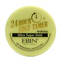 EBIN NEW YORK 24 Hour Edge Tamer Ultra Super Hold - Edge Control Gel with Argan Oil & Castor Oil, No White Residue for Sleek Natural Hair, Styling