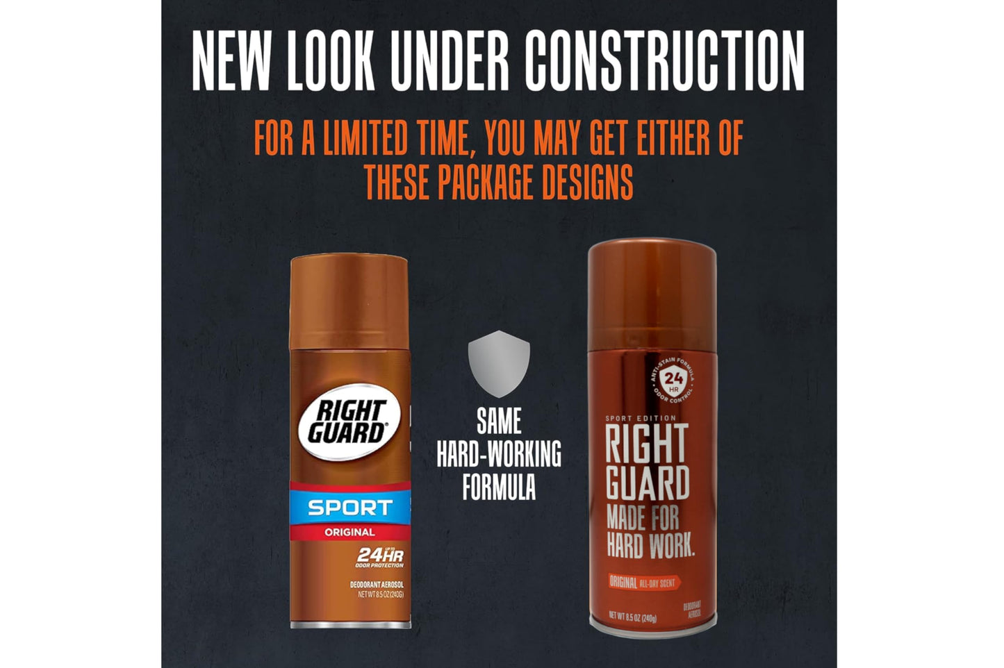 Right Guard Sport Deodorant Aerosol Spray, Original, 8.5 oz