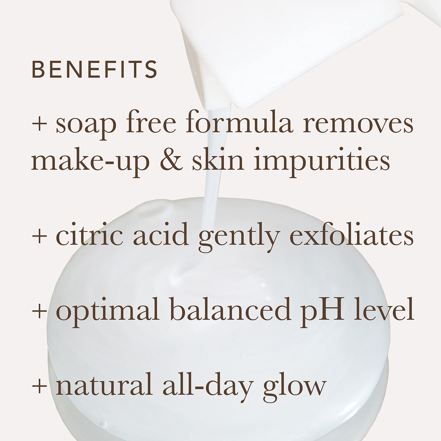 Alpha Skin Care Refreshing Face Wash 6 oz – Gentle Soap-Free Cleanser with Citric AHA to Purify, Remove Makeup & Oil, Balance pH, Anti-Aging