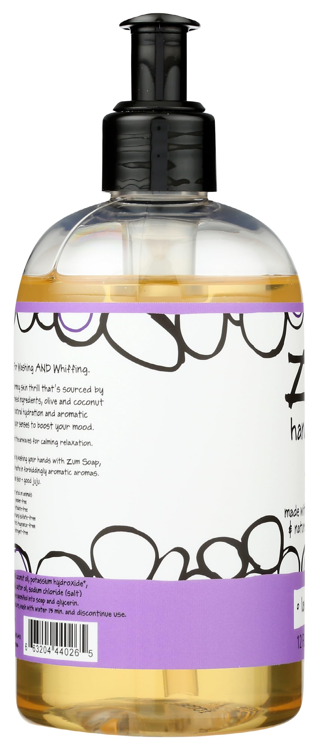 Zum, Soap Hand Lavender, 12 Fl Oz