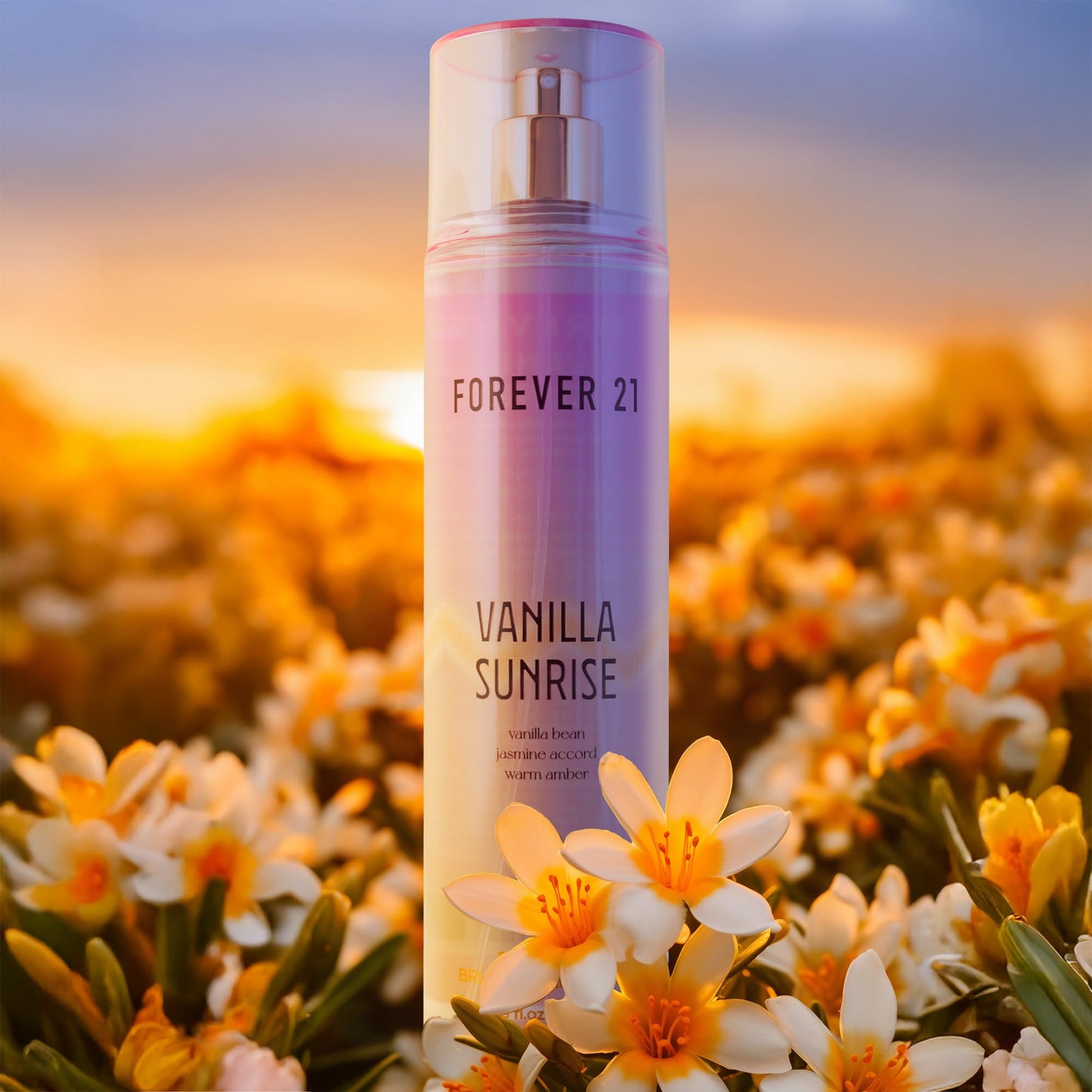 Forever 21 Vanilla Sunrise 3.4 Fl. Oz. EDP + Vanilla Sunrise 8 Fl. Oz. Body Mist Bundle