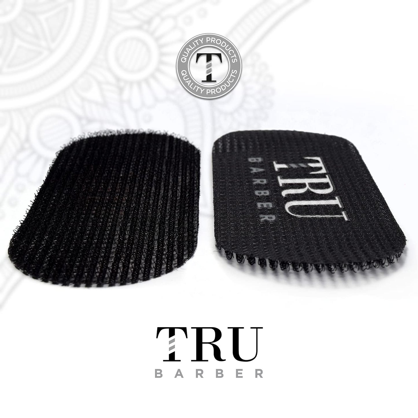 TRU BARBER Hair Grippers® for Men and Women 2pcs - Salon and Barber, Hair Clips for Styling, Sectioning, Cutting and Coloring, Nonslip Grips, Hair