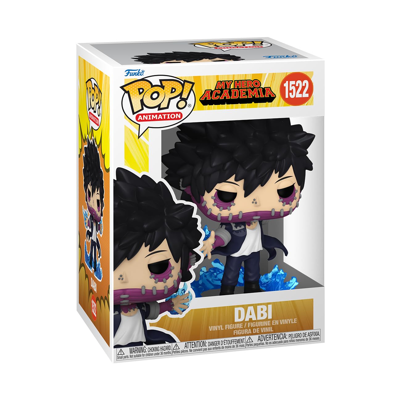 Funko POP! Animation: My Hero Academia (MHA) - 2 - Dabi - (Flames) - Collectable Vinyl Figure - Gift Idea - Official Merchandise - for Kids & Adults…