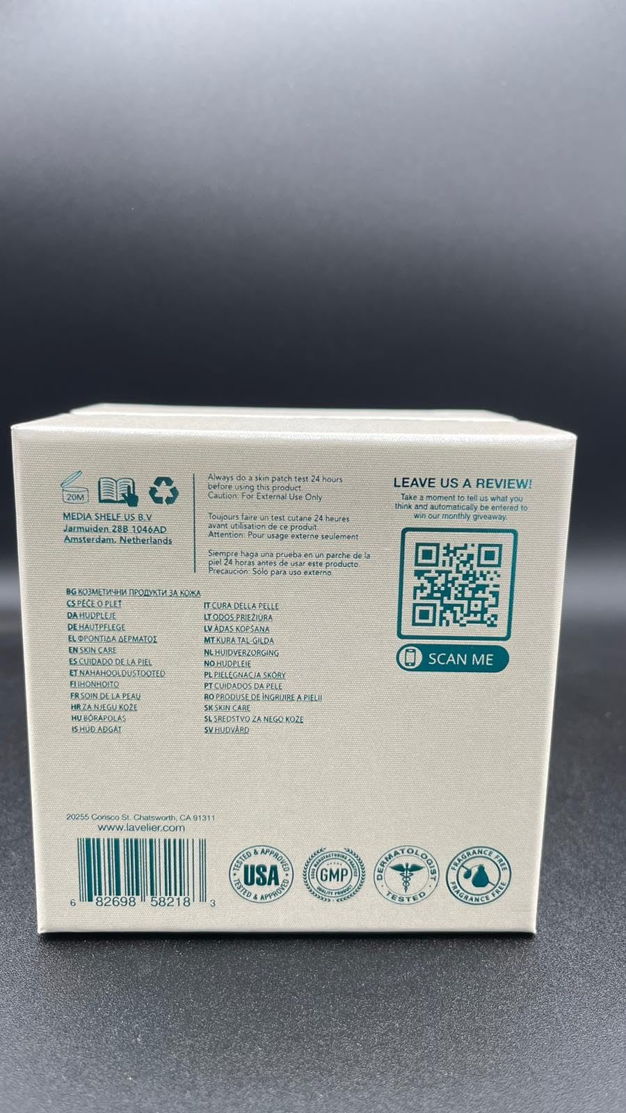 LAVELIER Oceana Restorative Night Moisturizer 60g / 2.11oz