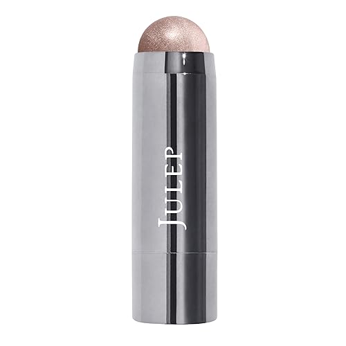Julep Skip The Brush Cream to Powder Highlighter Stick- Sheer Glow - Blendable and Buildable Color - 2-in-1 Makeup Stick