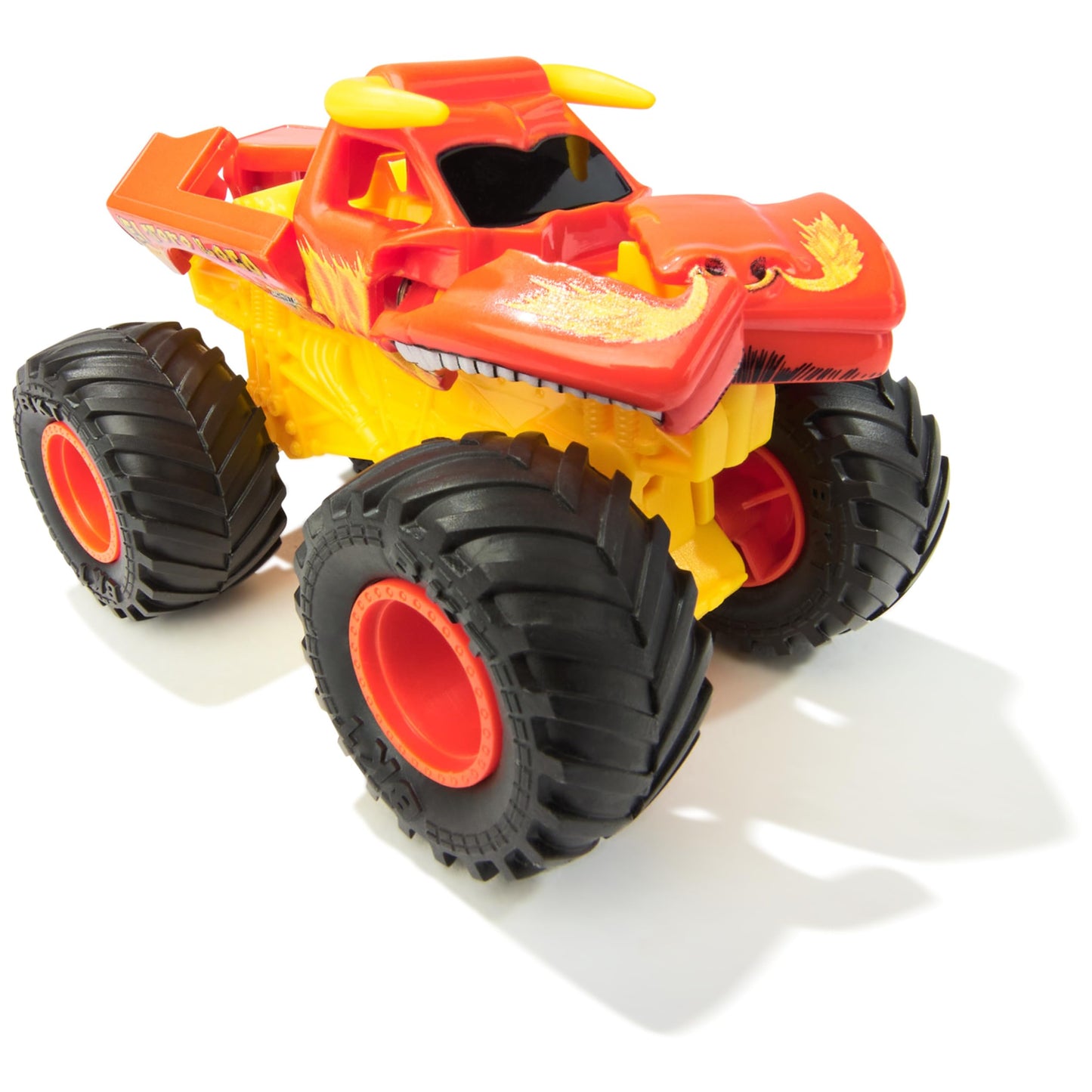 Monster Jam Smash & Bash 2-Pack – Megalodon & El Toro Loco 1:64 Die-Cast Repairable Monster Trucks, Kids Toys Ages 3+