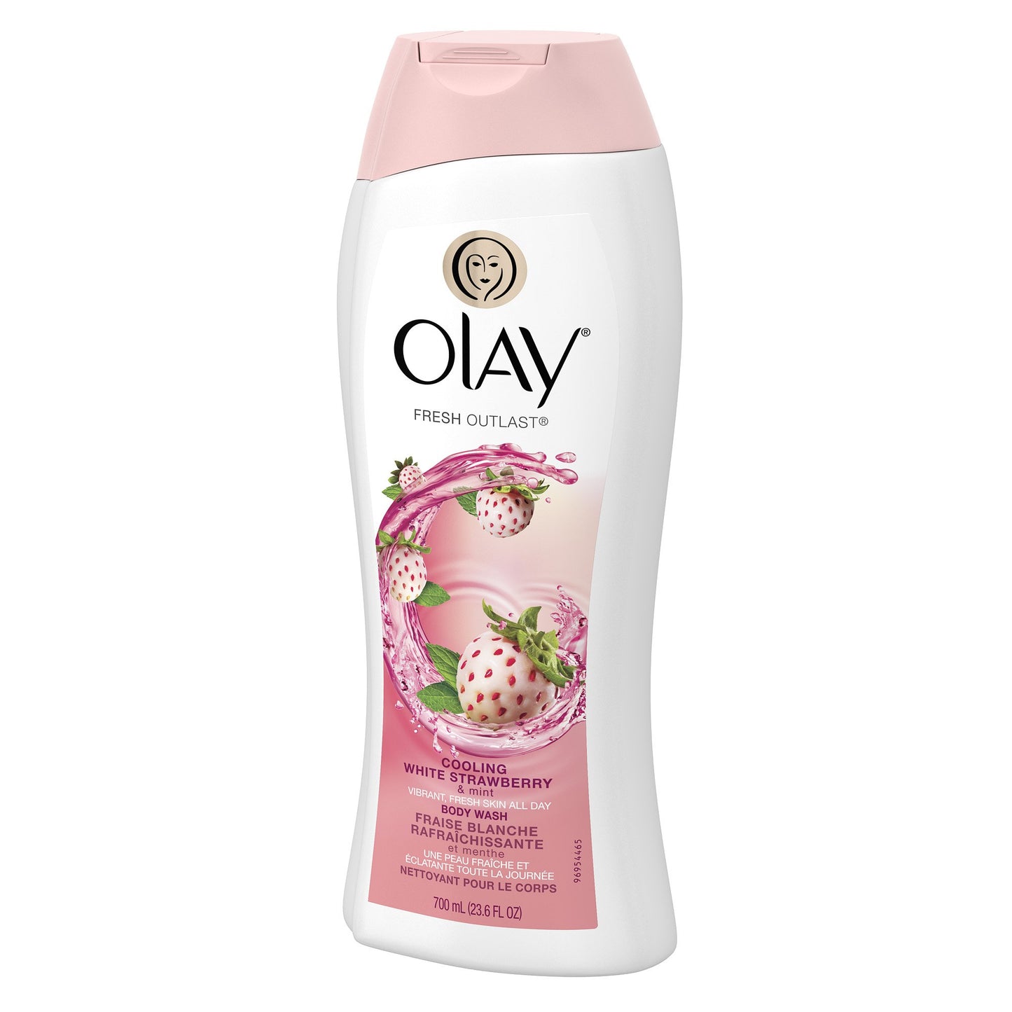 Olay Cleansing Body Wash, Silky Berry, 23.6 Fluid Ounce (Pack of 6)
