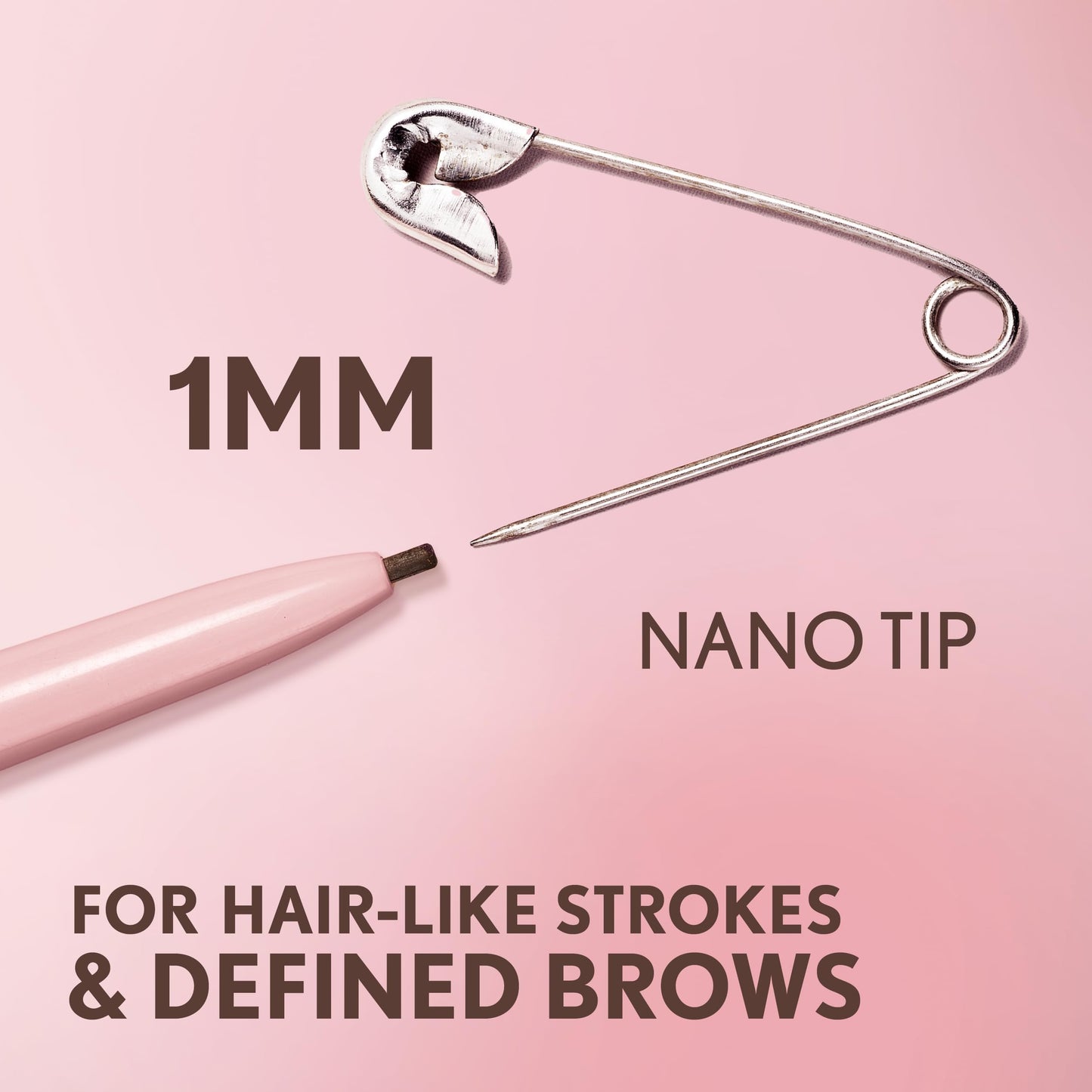 Covergirl Clean Fresh Brow Nano, 500 Medium Brown, Eyebrow Pencil, Ultra-Precise Tip, Waterproof, Transfer-Resistant, Built-In Spoolie, Vegan Formula Beauty and Personal Care COVERGIRL