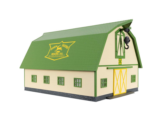 Lionel John Deere Plug Expand Play Barn with Movable Hay Crane