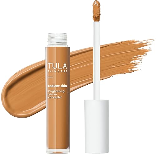 TULA Skin Care Radiant Skin Brightening Serum Concealer - Conceals Dark Circles & Discoloration, Longwearing & Crease-Resistant, Brightens the