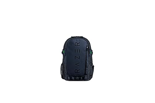 Razer Rogue v3 16" Gaming Laptop Backpack: Travel Carry On Computer Bag - Tear and Water Resistant - Mesh Side Pocket - Fits 16 inch Notebook - Black