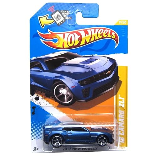 Hot Wheels 2012 New Models Chevrolet Chevy Camaro ZL1 Blue