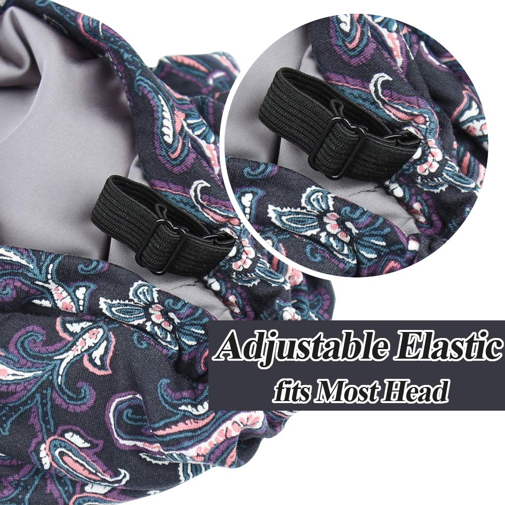 Dreadlock Tube Satin Sleep Nightcaps for Braids Dark Blue Beauty and Personal Care Awefeel