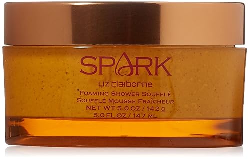 Liz Claiborne Spark Foaming Shower Souffle, 5.0 Ounce