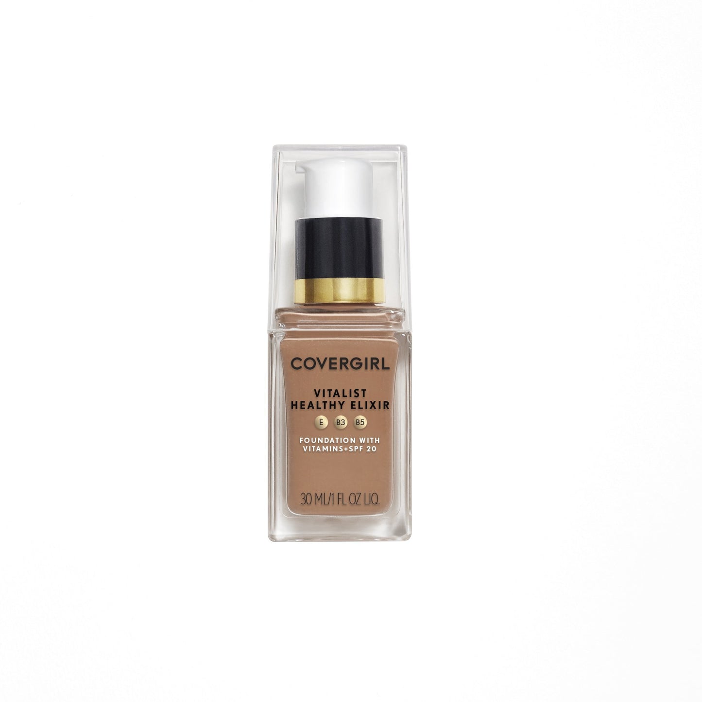 COVERGIRL Vitalist Healthy Elixir Foundation, Nude Beige 732, 1 Ounce