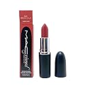 MAC Cosmetics Ximal Sleek Satin Lipstick - 826 Brick-O-La (Warm dusty rose) 0.12 Oz / 3.5 g