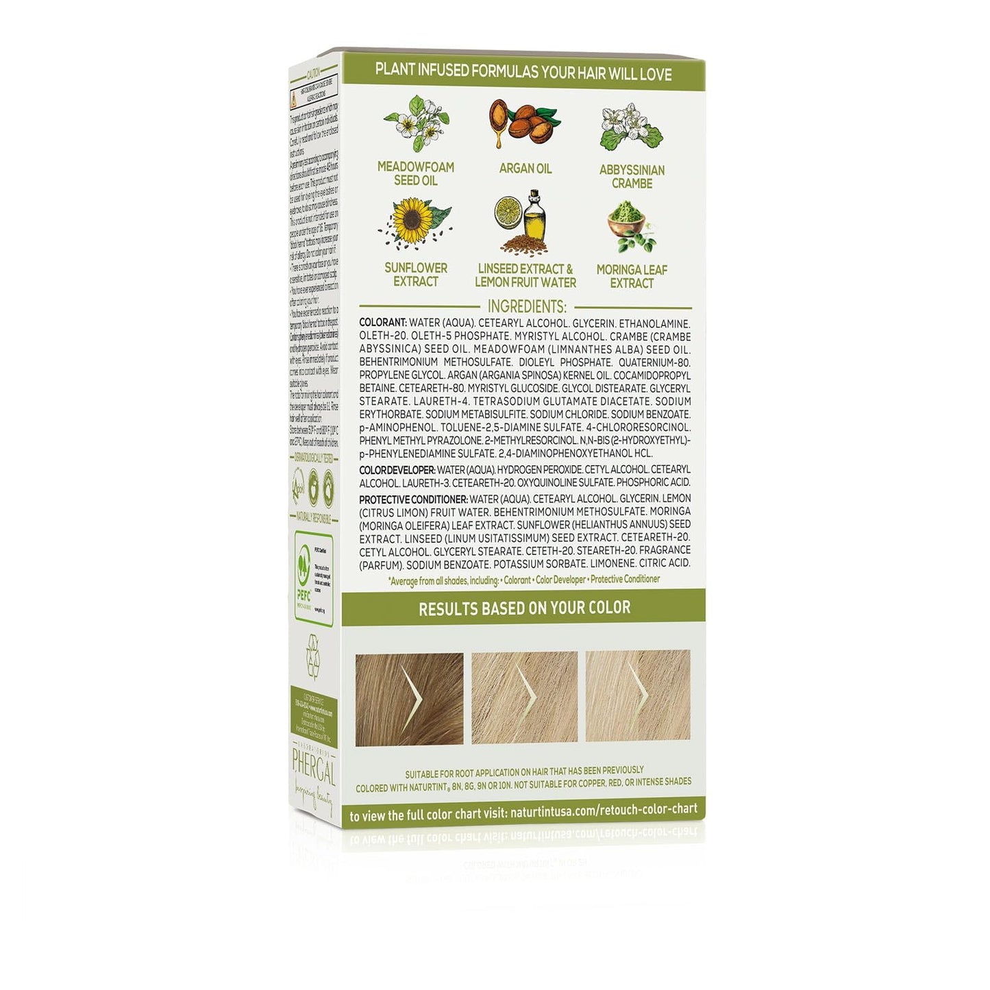 Naturtint Light Blonde Root Retouch Amonie Free, 1.52 FZ
