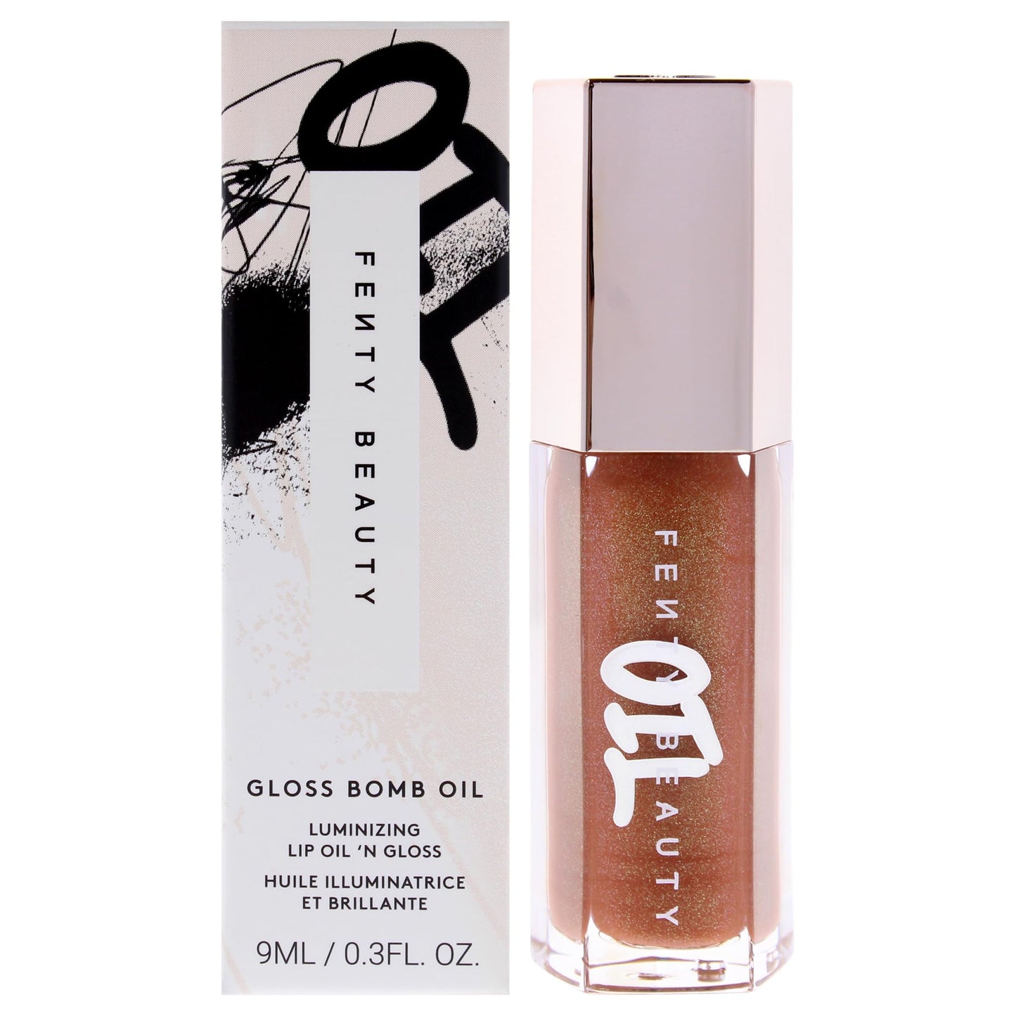 Gloss Bomb Luminizing Lip Oil N Gloss - 06 Fenty by Fenty Beauty for Women - 0.3 oz Lip Gloss