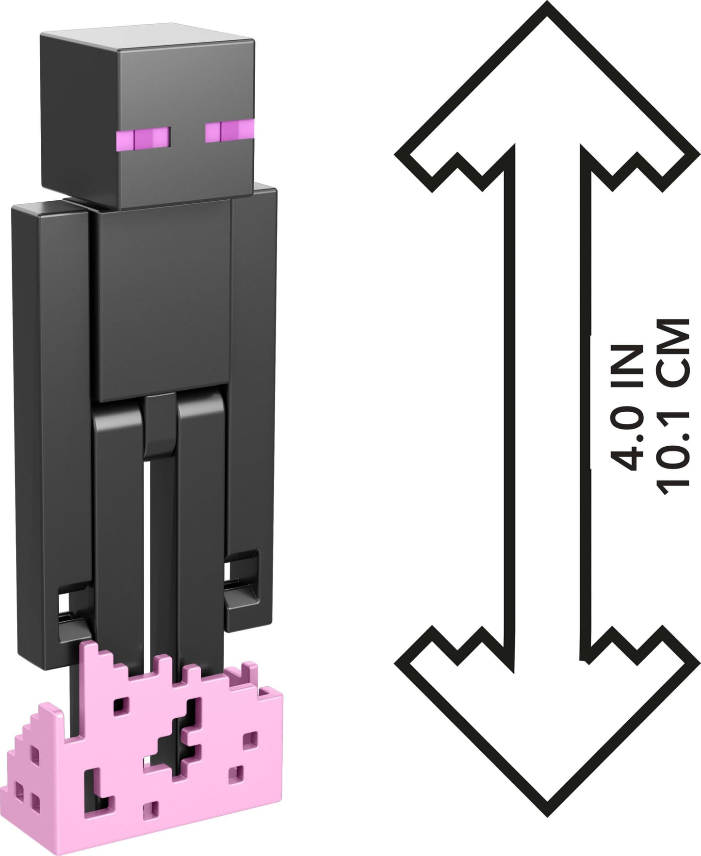 Mattel Minecraft Action Figure & Accessories 2-Pack with Enderman in 3.25-inch Scale, Collectible Toy Set