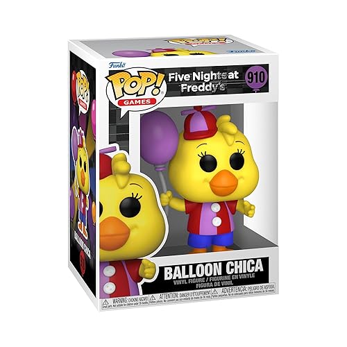 Funko POP! Games: Five Nights at Freddy's - Balloon Chica The Chicken - Collectable Vinyl Figure - Gift Idea - Official Merchandise - Video Games Fans