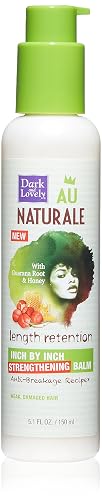 SoftSheen-Carson Dark and Lovely Au Naturale Length Retention Inch By Inch Strengthening Balm, 5.1 oz