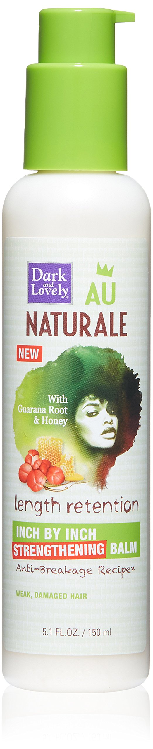 SoftSheen-Carson Dark and Lovely Au Naturale Length Retention Inch By Inch Strengthening Balm, 5.1 oz