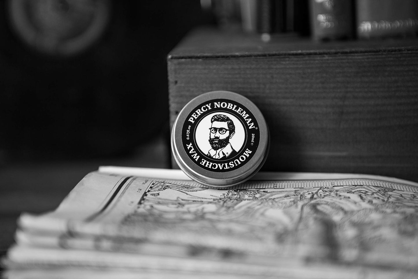 Percy Nobleman Mustache Wax From Fine Natural Ingredients