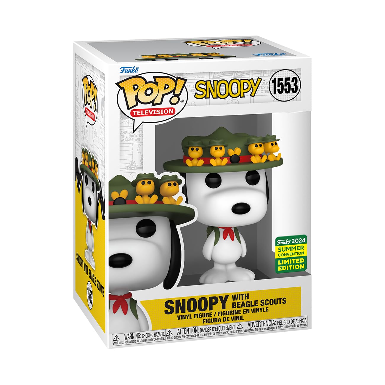 Funko (Comic Con San Diego 2024 Scout Snoopy