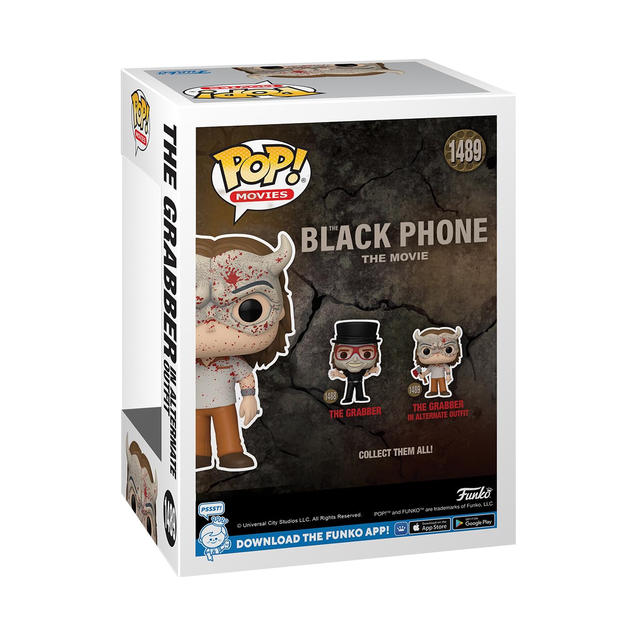 Funko POP! Movies: Black Phone - The Grabber - Bloody - Collectable Vinyl Figure - Gift Idea - Official Merchandise - for Kids & Adults - Horror Fans…