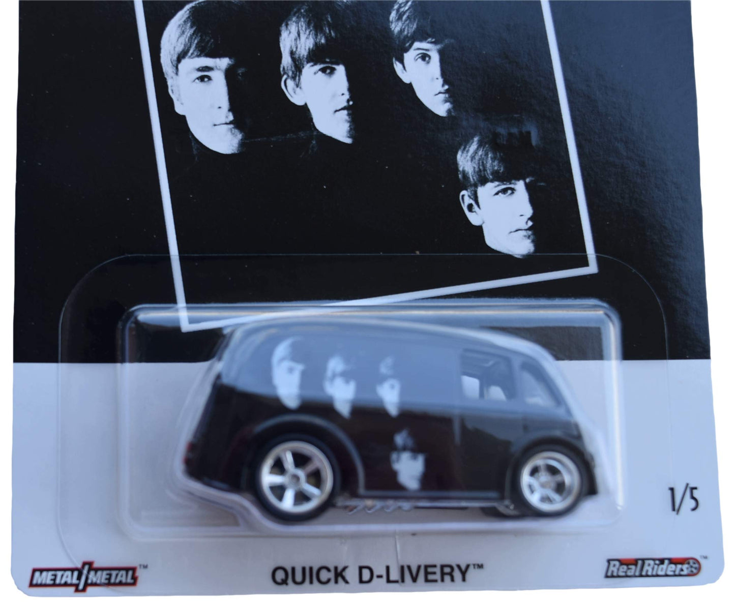 Hot Wheels The Beatles Series Quick D Livery 1/5, Black