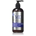 MD Hair Thinning Shampoo for Men & Women - Revitalizing Sulfate-Free Cleanser for Thicker Fuller Looking Hair - Professional Formula with Sacha Inchi