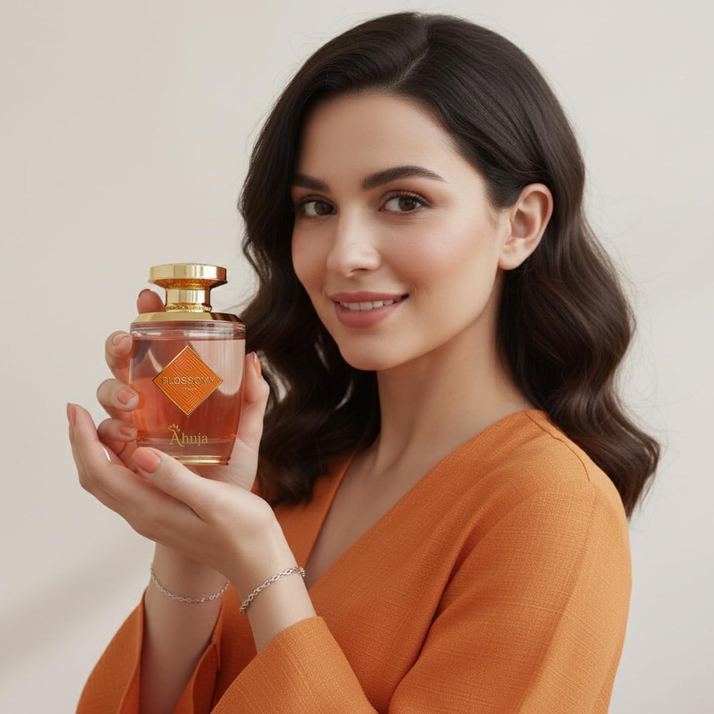 AHUJA Blossomy Eau De Parfum 3.4oz for Women - Long Lasting Floral Fragrance with Natural Tuberose and Jasmine - Luxurious, Fresh & Elegant Perfume Beauty & Personal Care AHUJA
