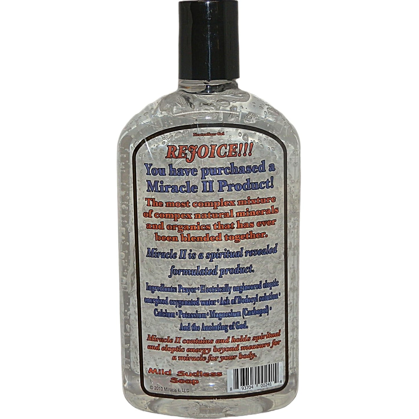 Miracle II Neutralizer Gel 22 Oz (for Total body) (Miracle 2)