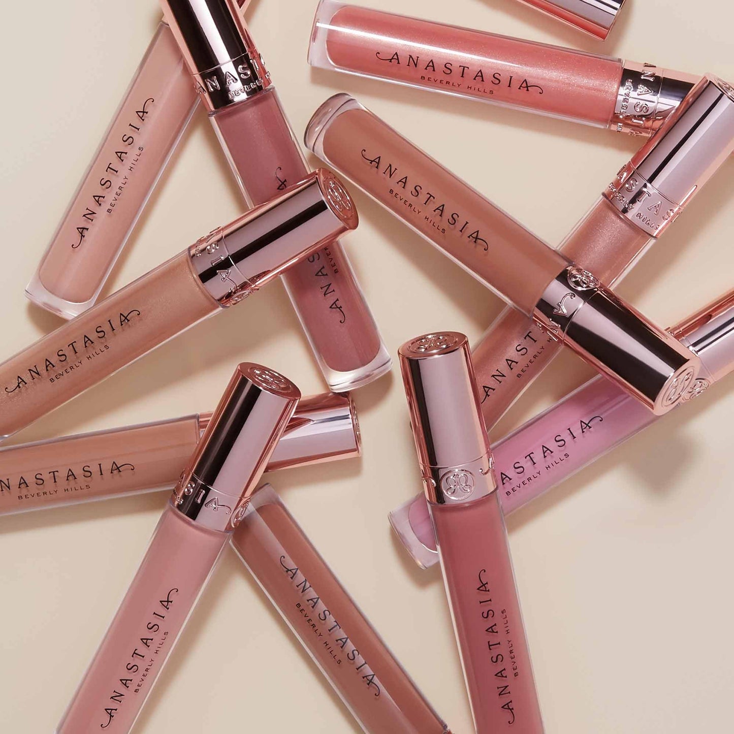 Anastasia Beverly Hills Lip Gloss - High-Shine Non-Sticky Lip Gloss for Fuller-Looking Lips with Smooth Comfortable Wear and Luminous Color Finish