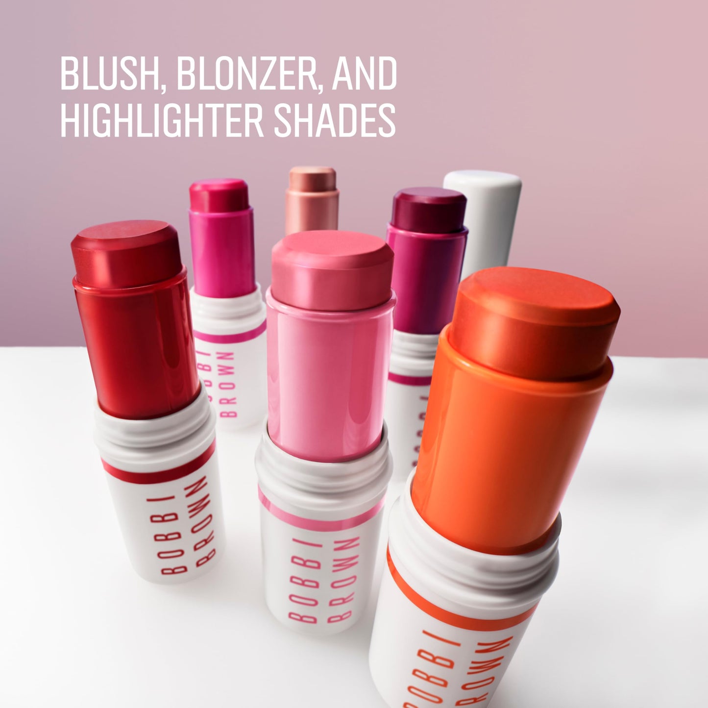 Bobbi Brown Skin Enhancer Cheek Sticks | Glowy Blush, Bronzer & Highlighter Multi-Stick for 24-Hour Moisture & 8-Hour Wear, 0.28 Ounce, Cheeky Pink