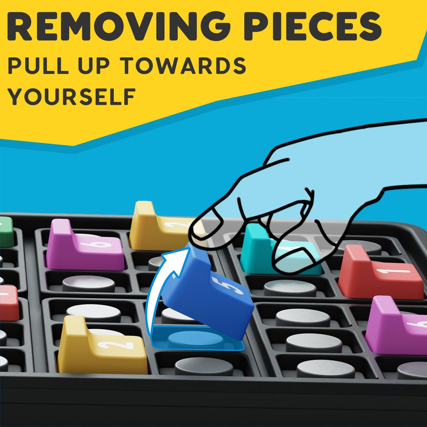 GiiKER Smart Sudoku Puzzle – 2500 Challenges Brain Teaser for Kids, Travel Game & Gift Toy for Boys, Girls & All Ages