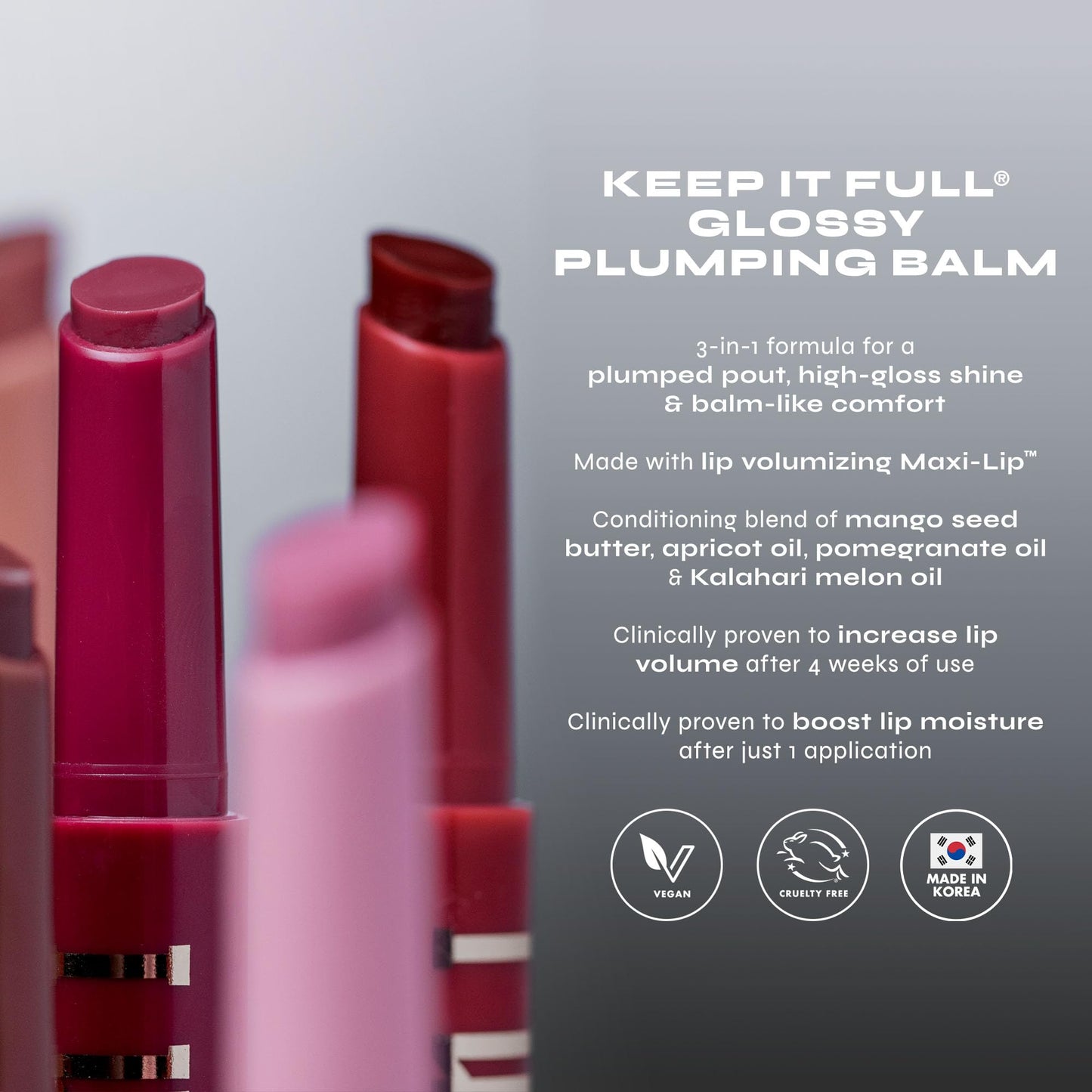Milani Lip Plumper, Keep it Full Glossy Plumping Balm, Peptides for increased Lip Hydration & Volume - 140 Moi Beauty and Personal Care Milani