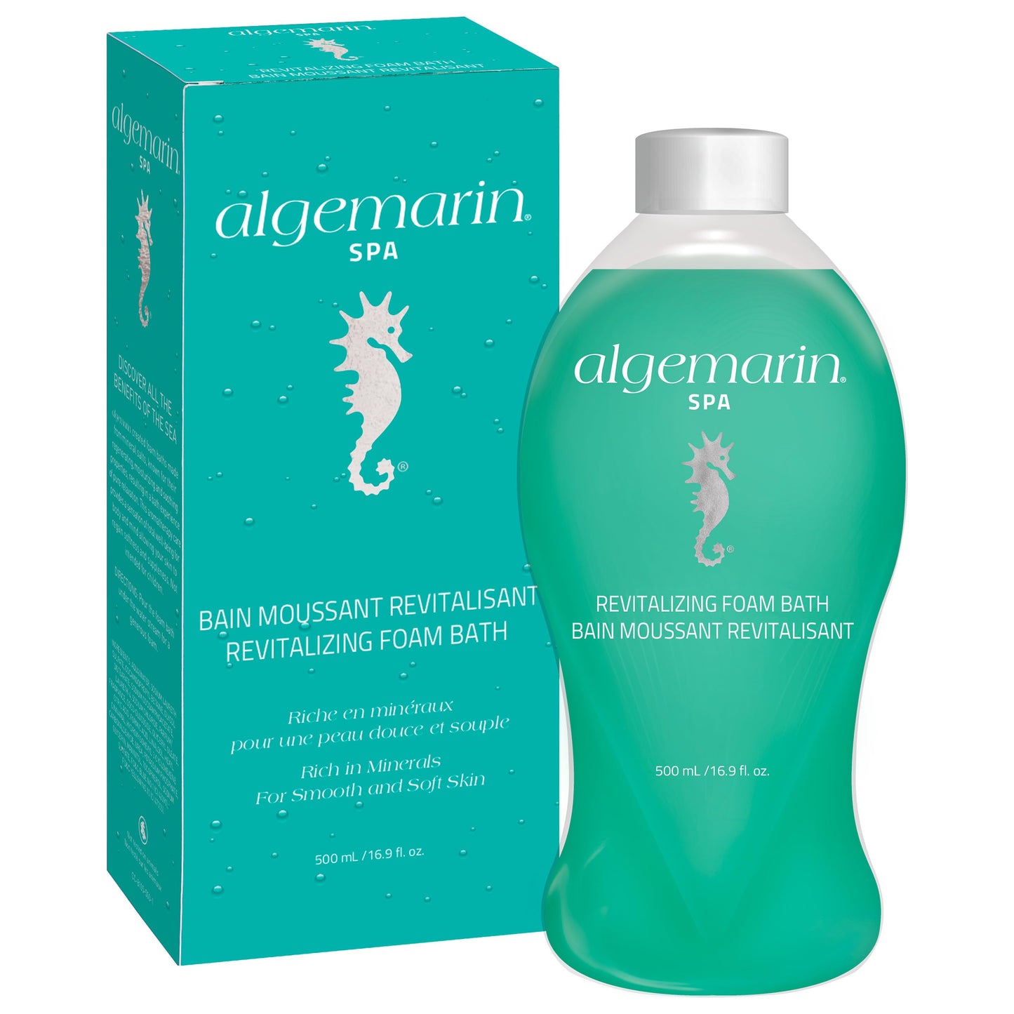 Algemarin Spa Scent Foam Bath - European Sea Aromatherapy (1-Pack, 500 ml)